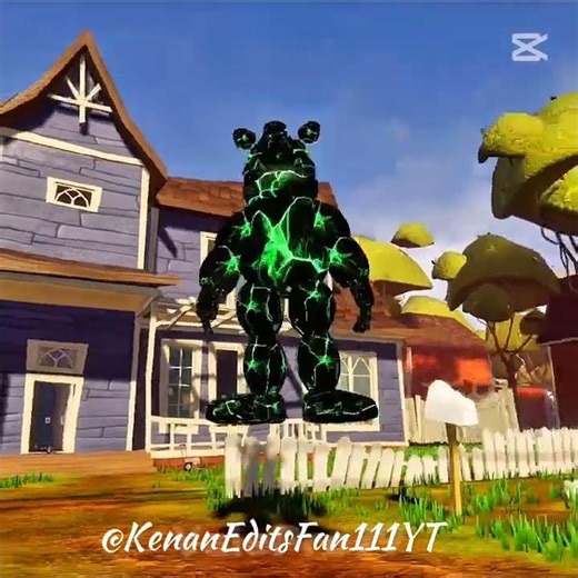 All Fnaf on Hello Neighbor☠️☠️ #edit #phonkmusic