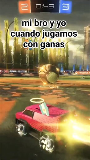 Mi bro y yo cuando jugamos con ganas #comedy #roket league