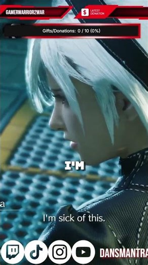 This FF7 Remake scene hits different 🎮 #finalfantasy7 #gaming #shorts