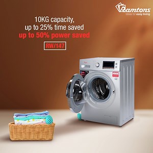 225 reactions · 25 comments | With our RW/147 10Kg Front Load Fully Automatic Washer you can wash clothes for the whole family, all whilst saving time and money! Also, get a free Persil gel on your purchase. Bring it home for KES77,290: https://bit.ly/3wE5asj | MyRamtons | Facebook