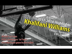 Khalfani Williams Senior Year Highlights
