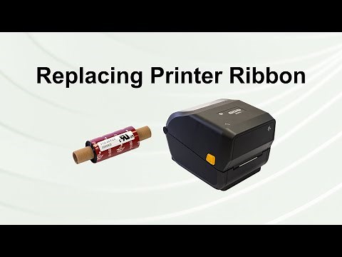 Replacing Printer Ribbon