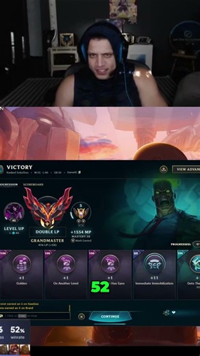 Tyler1 Reacts to Boosted LP Gains