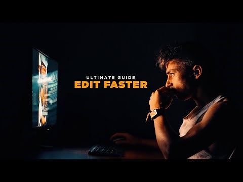 EDIT 10X FASTER : 10 TIPS & HACKS to Speed Up Your Editing Workflow