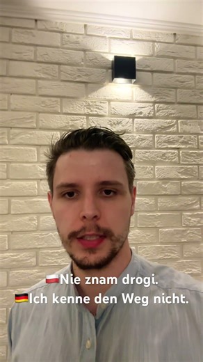 Jak powiedzieć po niemiecku: Nie znam drogi? #naukaniemieckiego #niemiecki #lekcja #deutsch #german