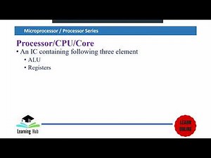 What is Microprocessor? Difference among Processor, CPU and Core