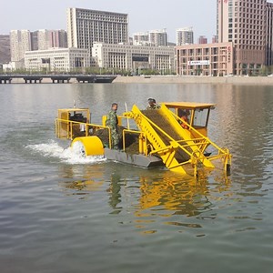 [Hot Item] Semi-Automatic Mowing Boat/Aquatic Weed Harvester/Harvesting Equipment for Pond Cleaning