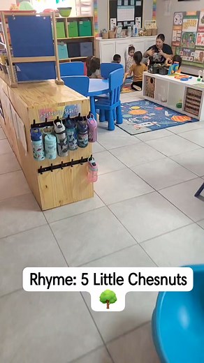 EXPERIENCE CURRICULUM: Large Group Game - 5 Little Chesnuts | Sandra's Little Learners