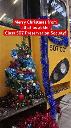 A Christmas message from the Class 507 Preservation Society