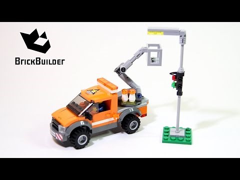 LEGO CITY 60054 Light Repair Truck Speed Build for Collectors - Collection Great Vehicles (45/48)