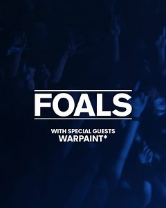 FOALS are returning and we cannot get enough of them! Are you ready to rock? ⚡️落 | Secret Sounds | Facebook