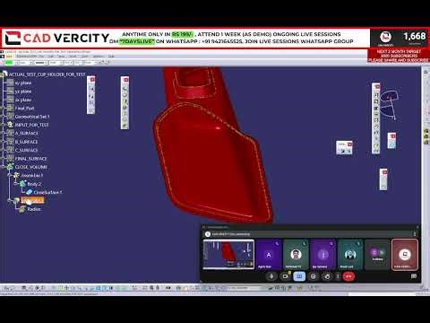 Plastic B-Side Feature & Locator Design in CATIA | Beginner Level Tutorial