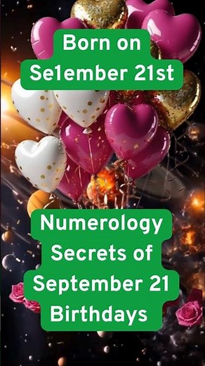 Numerology Secrets of September 21 Birthdays 🔮#September21Birthday #astroshorts #short #shortsfeed