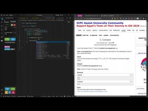 C. Compare Codeforces || Problem Solving