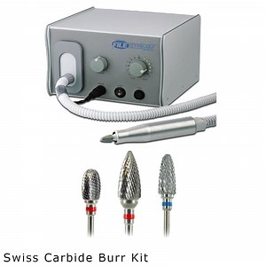 File Stream System for Podiatry and Burr Kit Bundles