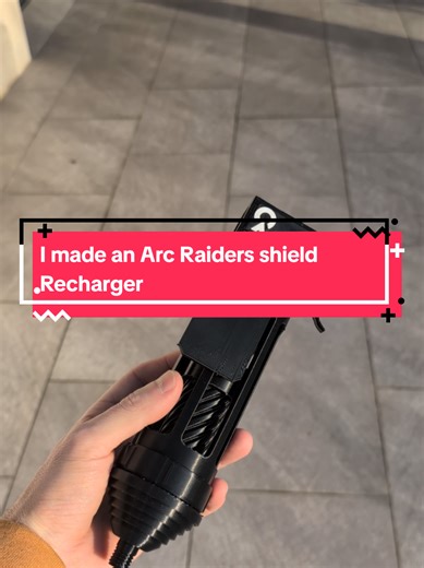 Bringing the game to reality. Freshly printed Shield Charger straight out of ARC Raiders. The design in this game is just top tier. ​How are your extractions going today? #arcraiders #arcraidersgame #embarkstudios #3dprint #3dprinter