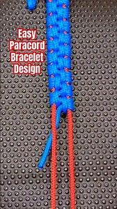 Easy Paracord Bracelet design #howto #diy #paracordbracelet #tutorial