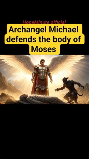 Archangel Michael Defends the Body of Moses | Divine Protection on the Mountain