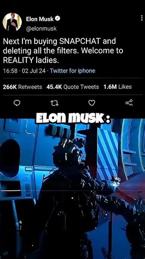 Elon Musk vs Snapchat Filters 😭 | Reality Update