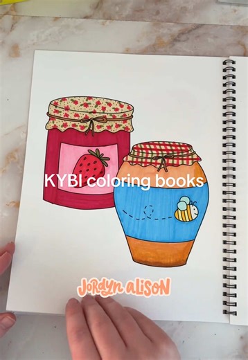 a flip through of most of the KYBI coloring books so you can decide which one to get! ✨ #jadcoloring #coloringbooks #adultcoloring #colortok