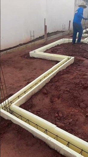 Styrofoam forms in construction. #renovation #work #construction