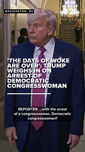 52K views · 1.3K reactions | 'The days of woke are over': Trump reacts after democrat lawmaker is arrested over confrontation with ICE agents READ MORE: https://bit.ly/4mlmwSt #trump #potus #immigration #democrat #lawmaker #president #politics #politicalnews | Local 21 CBS News, WHP Harrisburg | Facebook