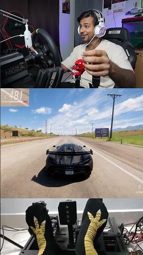 Koenigsegg Jesko Speed Test Forza Horizon 5 Moza Wheel