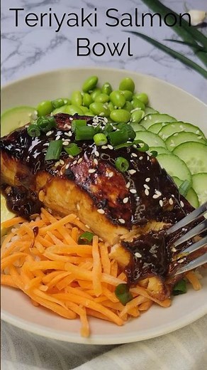 Teriyaki Salmon Bowl Recipe Video