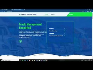 Trucking Dispatching & Accounting Software - Quick Walkthrough