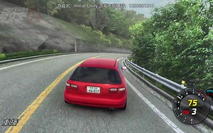 Initial Unity 小组赛2-2 伺机超车！ 头文字D 锦标赛