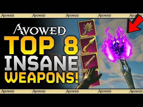Avowed - TOP 8 INSANE WEAPONS YOU DONT WANNA MISS #5 - How To Get Best Unique Weapons (Shatterscarp)