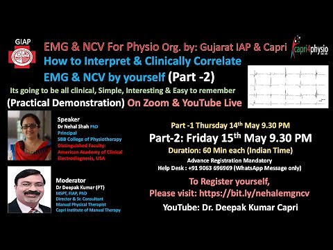 PART 2: EMG & NCV How to Interpret & Correlate Clinically by yourself from Physio Point of View