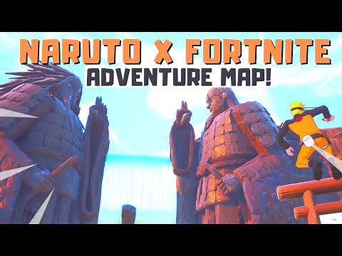 NARUTO X FORTNITE Adventure Map Walkthrough | Fortnite Creative