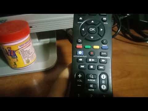 ¿Cómo programar un control remoto de Movistar?