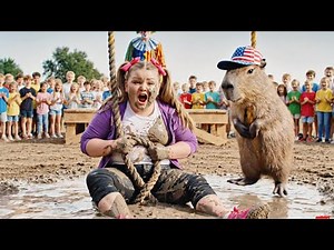 Funny Girl vs Capybara The Ultimate Prank Challenge!