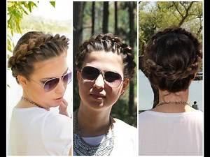 French Lace Crown Braid