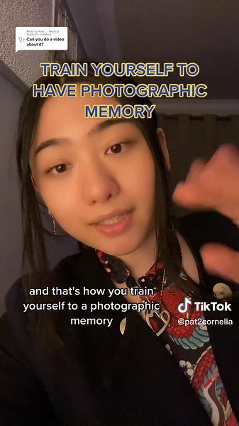 Replying to @Holly ♡ Medical Student TRAIN YOURSELF TO HAVE PHOTOGRAPHIC MEMORY #photographicmemory #neuroscience #science #alevel #studyhacks #study #alevels #gcse #revisionguide #uni #xyz
