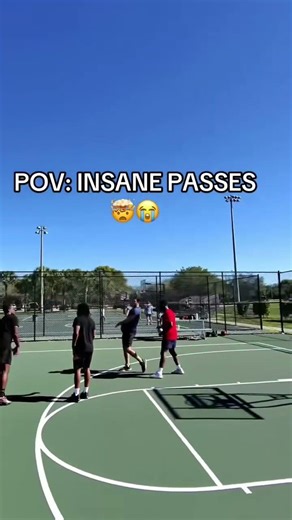 POV: INSANE PASSES🤯😭#basketball #funny #pov #meta