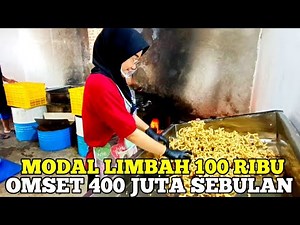 MANTAN BURUH PABRIK NEKAT USAHA LIMBAH MODAL 100 RIBU JADI OMSET 400 JUTA SEBULAN
