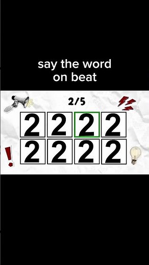 Say The Number On Beat. #game #shorts