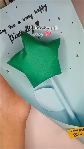 DIY birthday gift ideas 💐 #diy #shorts ‪@craftyykidoo‬