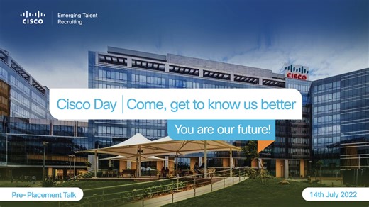 FY23 Pre-Placement Talk | Cisco Day - Cisco Video Portal