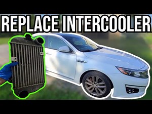 HOW TO REPLACE INTERCOOLER ON KIA OPTIMA | HYUNDAI | 2.0L TURBO | 4-CYLINDER | DIY | STEP BY STEP