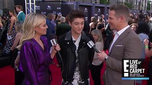 Asher Angel Talks Song With Wiz Khalifa & "Shazaam" at 2019 BBMAs