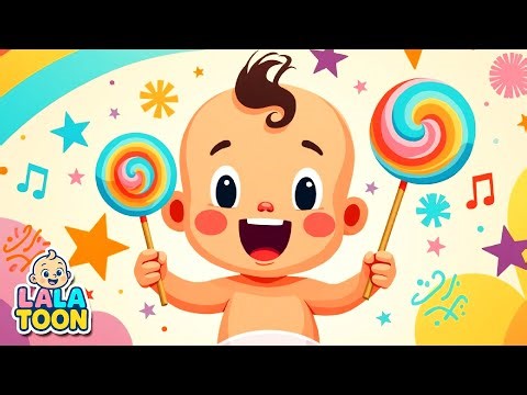 🍭LOLLIPOP COLORS, WHEELS ON THE BUS 🎵 | Fun Kids Songs Compilation