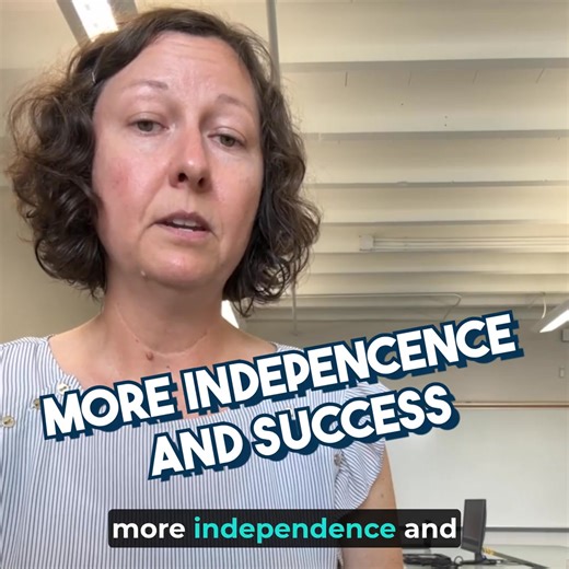 As an Assistive Technology Specialist for People with Visual Impairments (#ATVI), Andrea gets to travel around her state, meeting people where they are, and helping them gain more independence using adaptive tools and tech. Want a job that makes a difference and keeps things moving? In 2 years or less, you could start your journey in this growing field: nercve.org/whereareyougoingtoday #NERCVE | School for Global Inclusion and Social Development at UMass Boston | Facebook