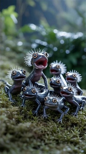 The Screaming Amphiblets #amphibians #naturedocumentary