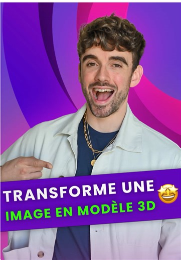 Tu peux transformer n’importe quelle image en modèle 3D avec l’IA 🤯 Avec @Tripo AI tu importes simplement une image (photo, illustration ou même un petit croquis), et l’outil génère un modèle 3D complet avec les textures en quelques secondes. Ensuite tu peux l’exporter directement vers Blender, Unity, Unreal Engine ou SketchUp pour l’utiliser dans tes projets 3D, tes scènes ou même tes jeux 🎮 Si tu veux tester : 🎁 500 crédits sont offerts à l’inscription avec le code I5WZ1E et ça monte à 1000