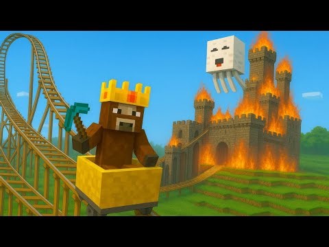 🔴Building My MEGA Castle and Playing Mini Games!🔥🔴MINECRAFT