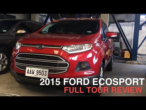 2015 Ford Ecosport TREND 1.5L 6SPD FULL TOUR REVIEW